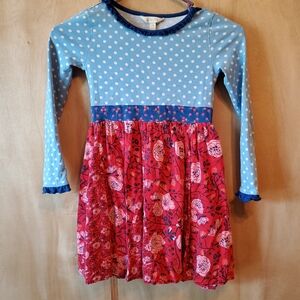 Matilda Jane long sleeve dress Nothing But Nice size 6